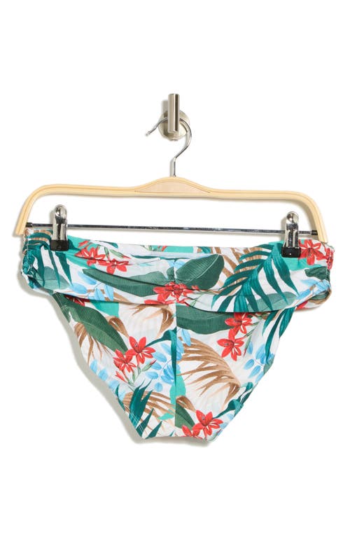 Jantzen Foldover Hipster Bikini Bottoms In White