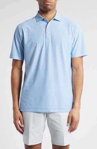 Peter Millar Galiza Medallion Print Performance Mesh Polo