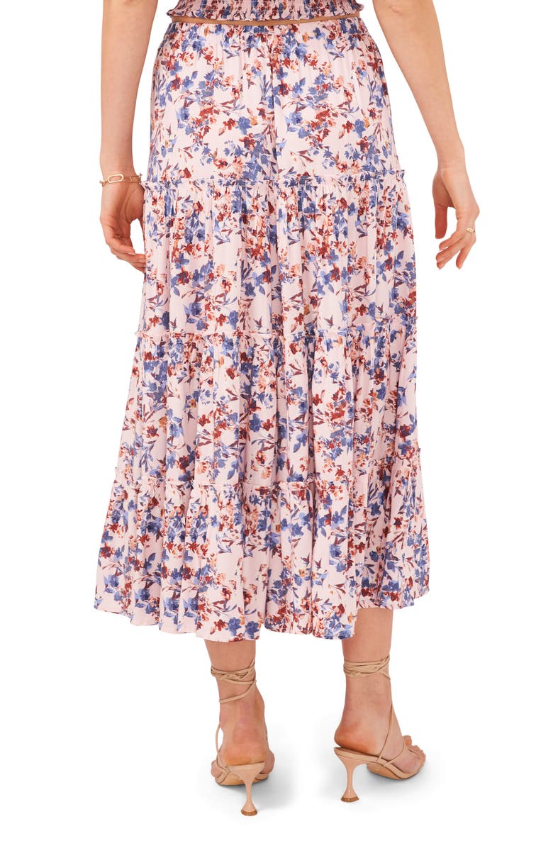 1.STATE Floral Tiered Midi Skirt, Alternate, color, 