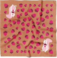 Centinelle Albino Squirrel Cotton Silk Bandana