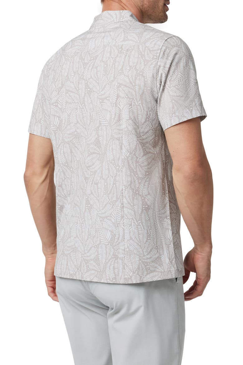 Short Sleeve Bridge Button-Up Shirt, Alternate, color, UMBER SAGO