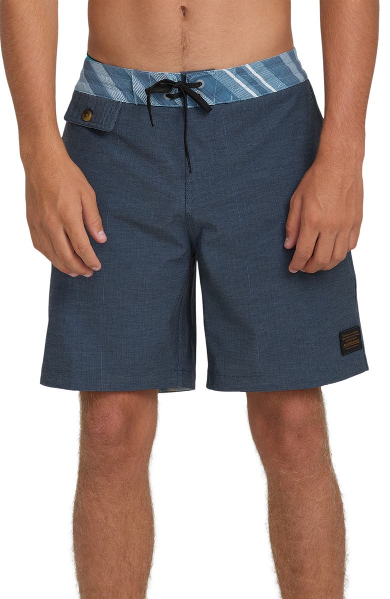 Billabong True North Garage Board Shorts, Main, color, True Navy