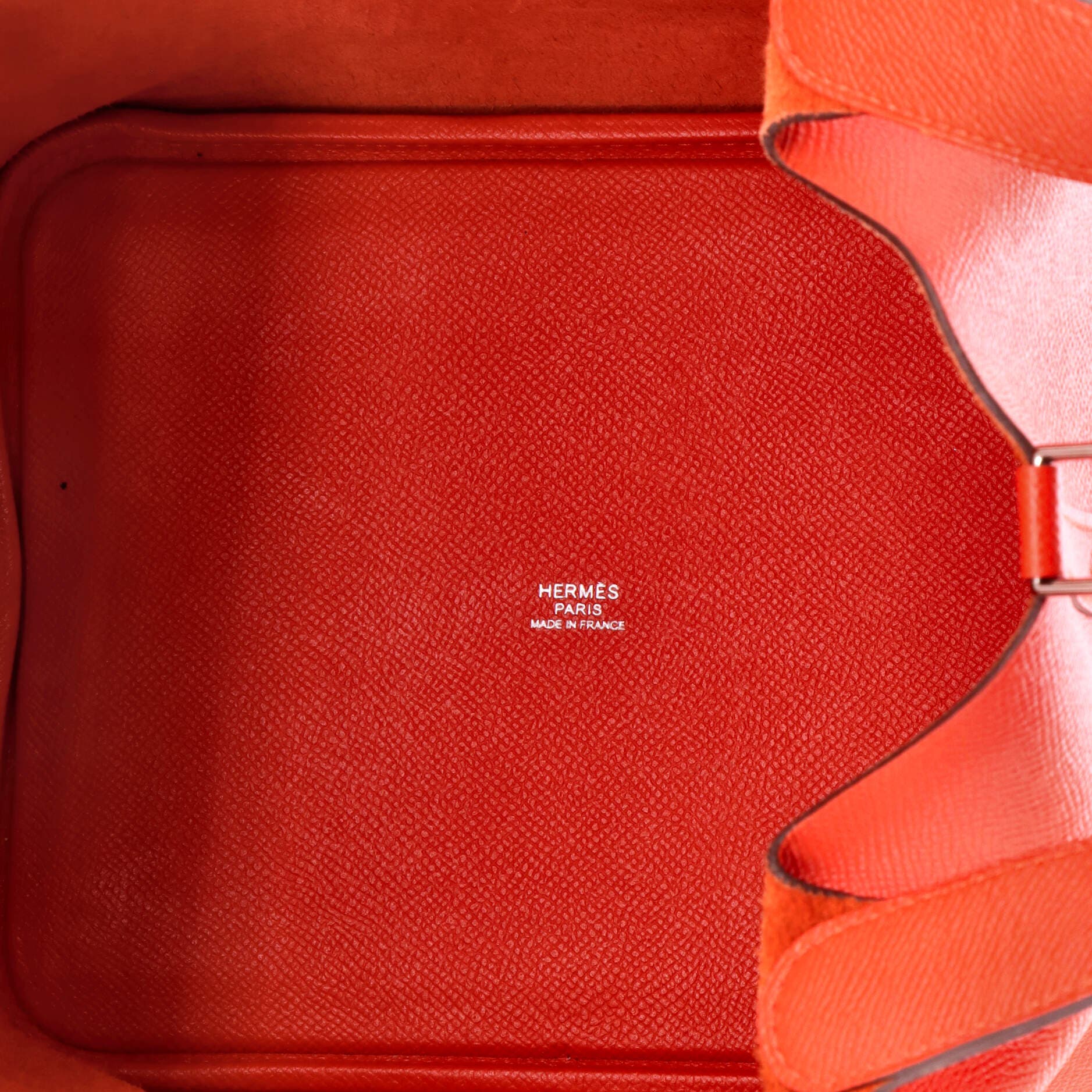 Picotin Lock Bag Tressage Epsom MM, Alternate, color, Red