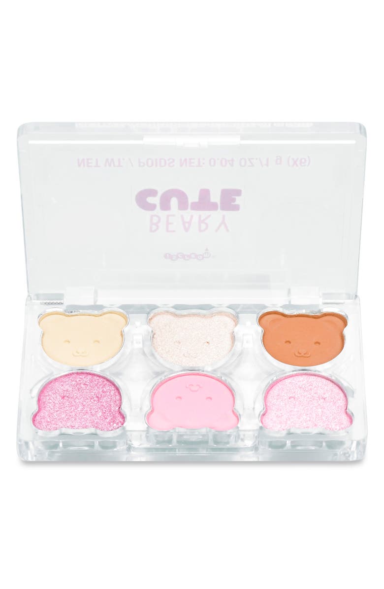 Iscream Kids' Beary Cute Eyeshadow Palette, Alternate, color, Pink Multi
