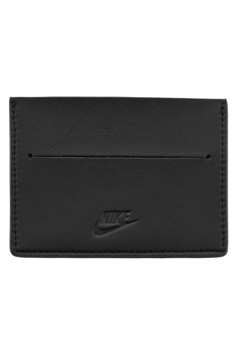 Air Max 90 Card Case, Alternate, color, BLACK/ BLACK/ BLACK