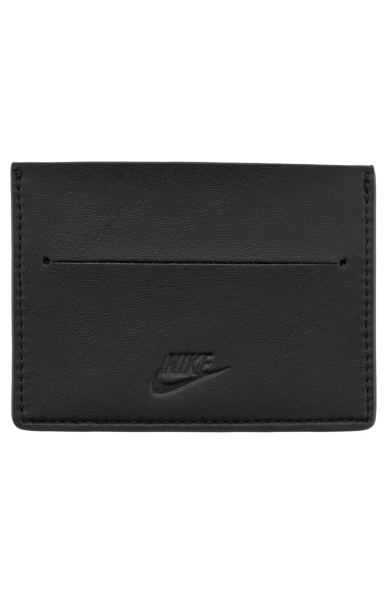 Nike Air Max 90 Card Case, Alternate, color, Black/ Black/ Black