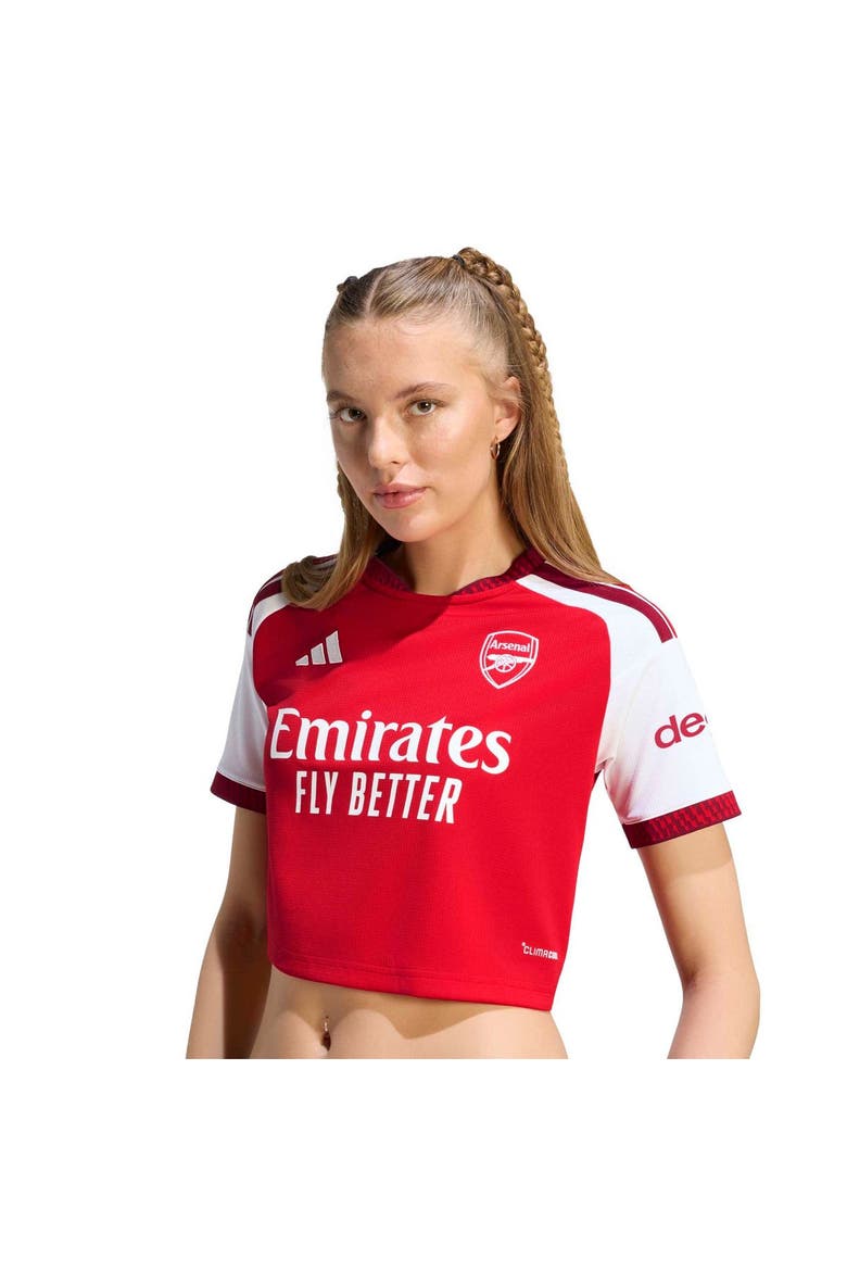 Women's adidas Red Arsenal 2026/27 Home Cropped Replica Jersey, Alternate, color, Red