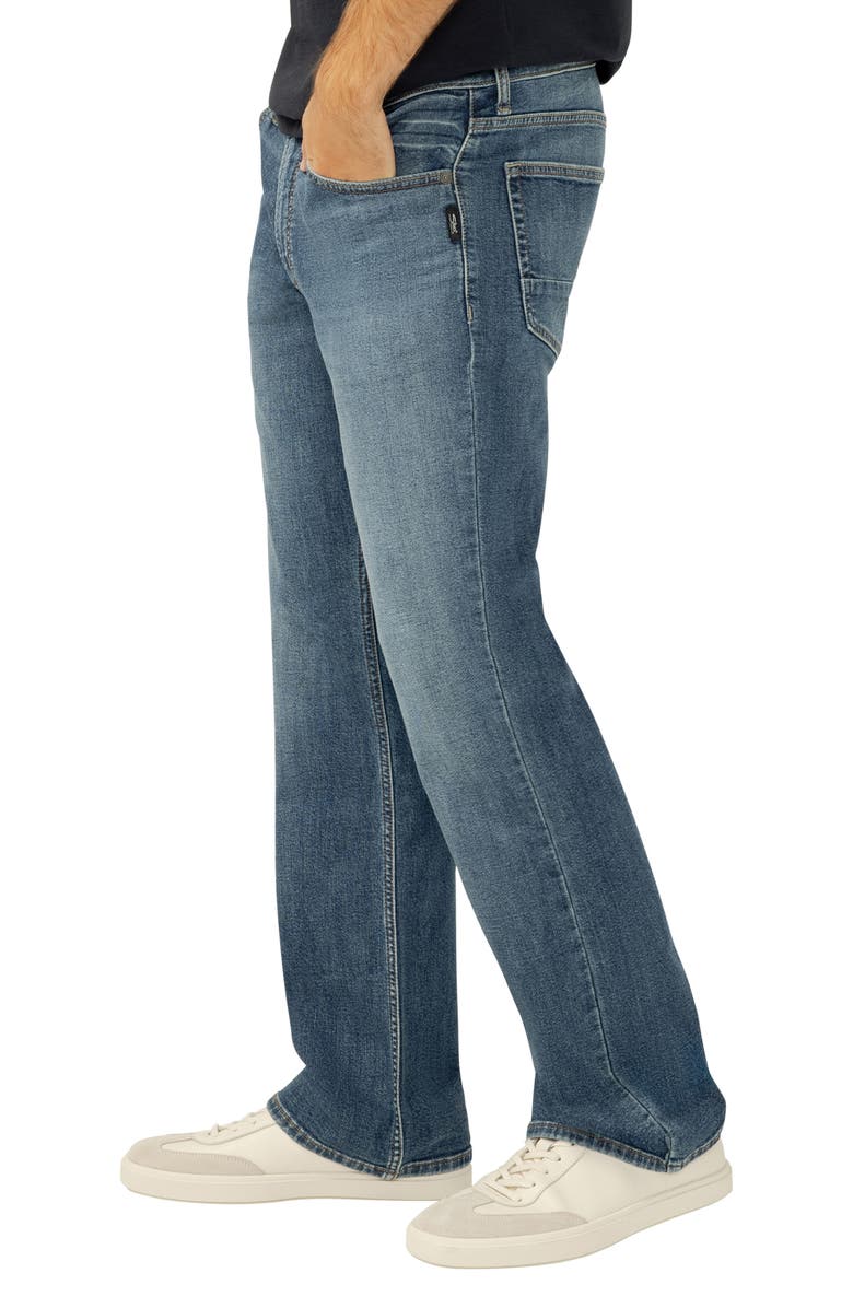 Silver Jeans Co. Zac Relaxed Fit Straight Leg Jeans, Alternate, color, 