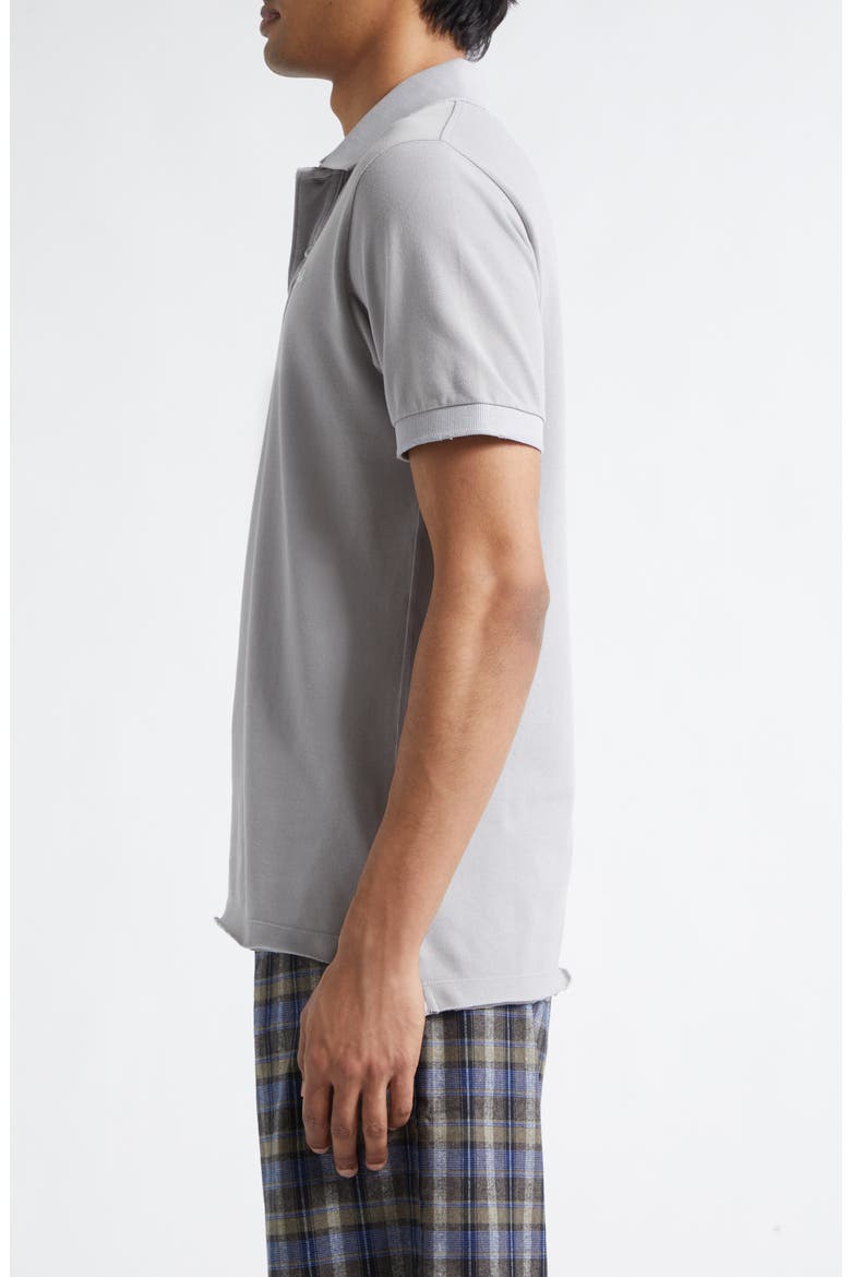 Gender Inclusive Logo Embroidered Polo, Alternate, color, GREY