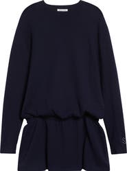 Sandy Liang Kazia Oversize Long Sleeve Sweater Dress