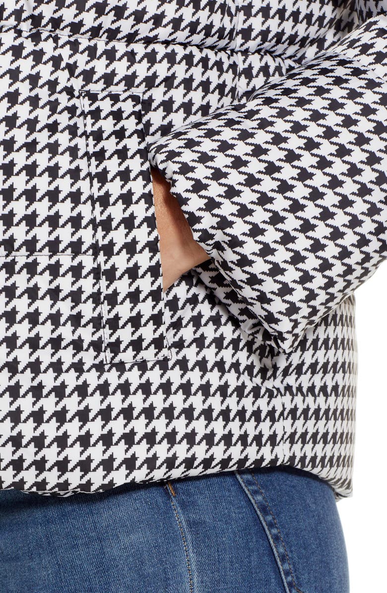 Gallery Houndstooth Puffer Jacket, Alternate, color, 