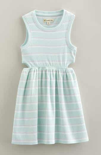 Tucker + Tate Kids' Cutout Cotton Rib Dress