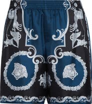 Versace La Coupe des Dieux Silk Shorts