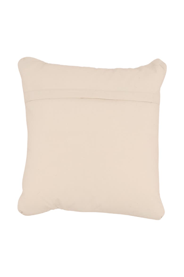 Arlo Handwoven Olefin Outdoor Throw Pillow, Alternate, color, Ivory