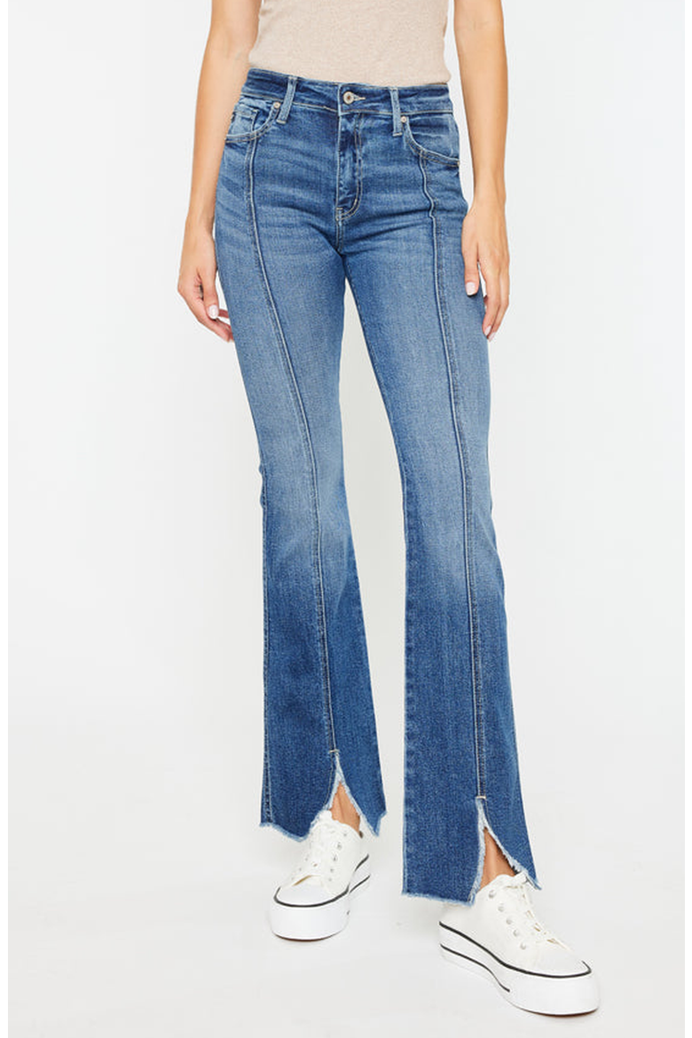 Citrine High Rise Bootcut Jeans, Main, color, Medium Wash