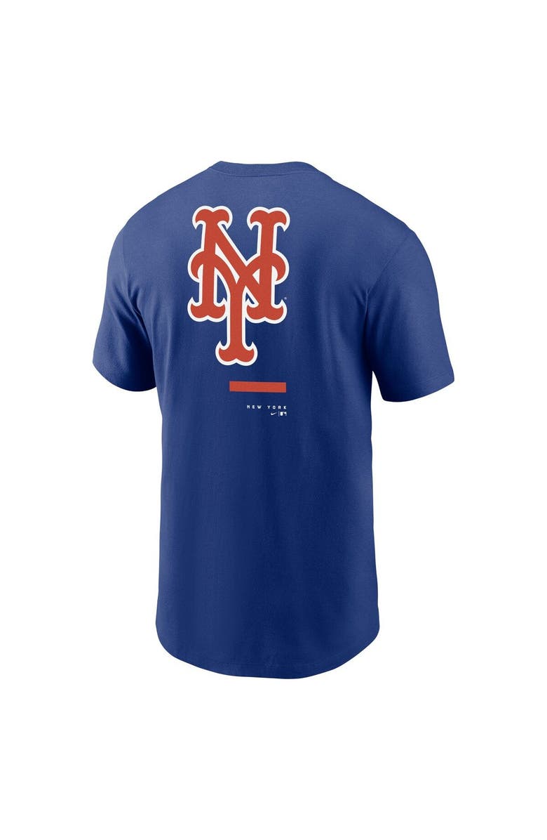 Nike Men's Nike Royal New York Mets Over the Shoulder T-Shirt, Alternate, color, 