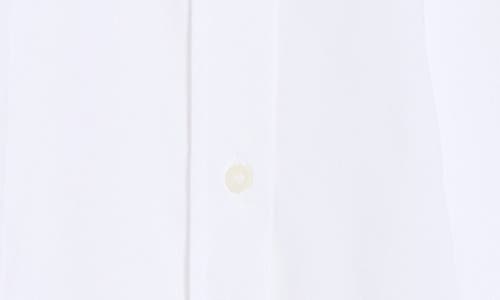 Truth Fitted Button-up Shirt In White
