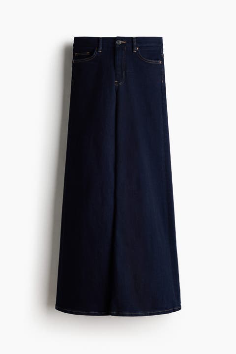 Wide High Jeans