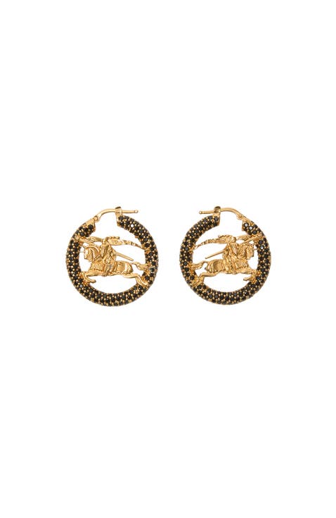 EKD Pavé Hoop Earrings
