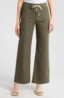 PAIGE Ari Drawstring Wide Leg Pants