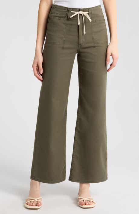 PAIGE Ari Drawstring Wide Leg Pants