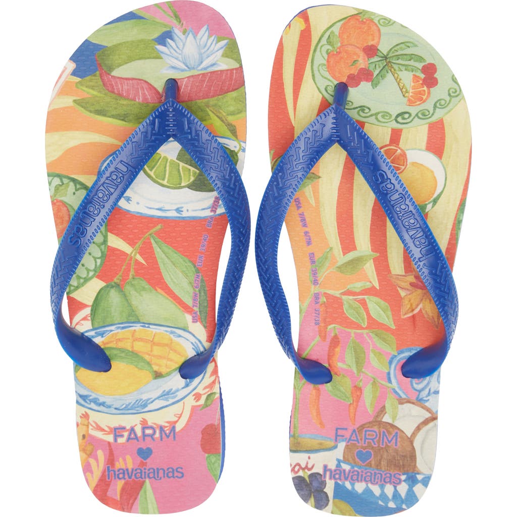 HAVAIANAS HAVAIANAS X FARM RIO SUMMER PICNIC FLIP FLOP