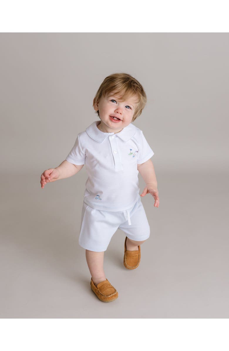 Cuclie Golf Pima Short Play Set, Alternate, color, White Multi