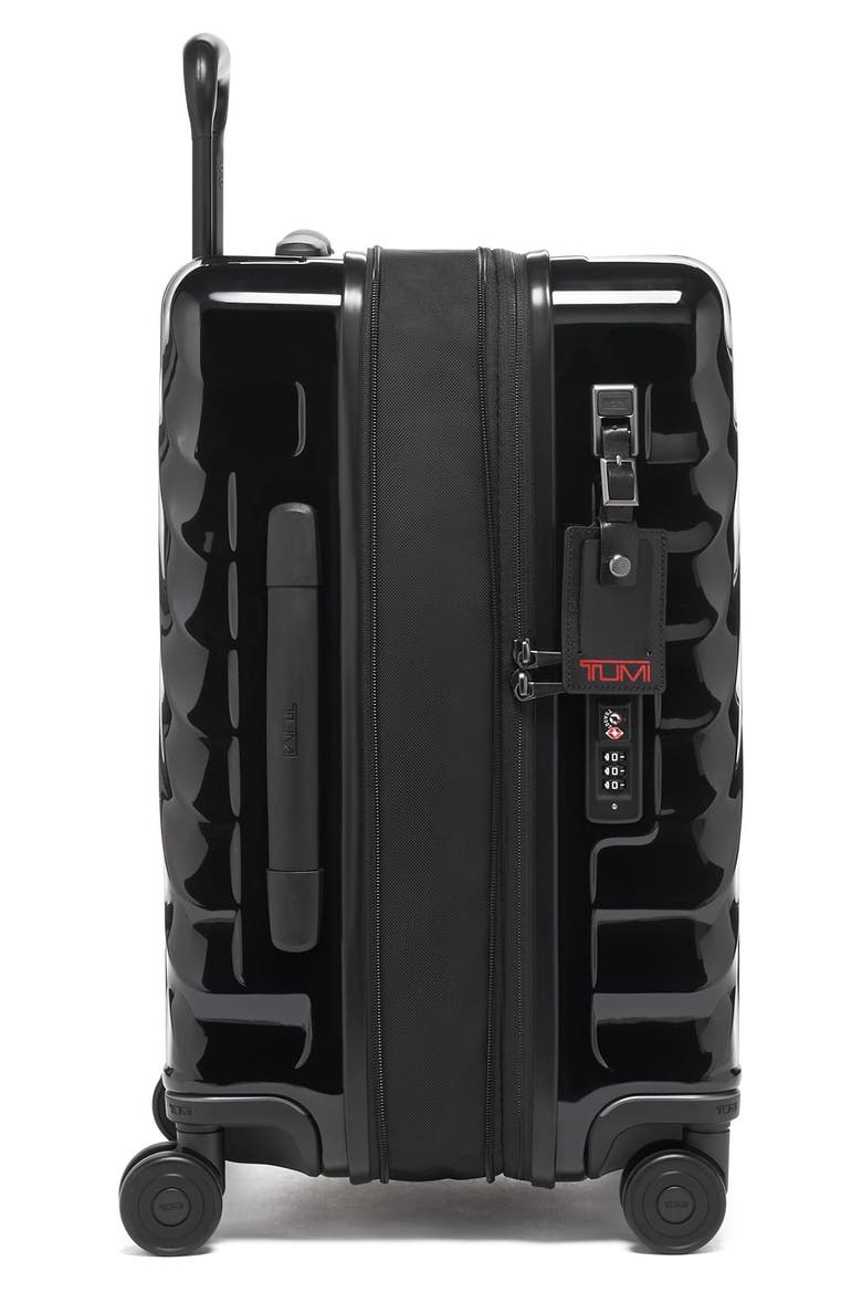 19 Degree Expandable Carry-On, Alternate, color, BLACK