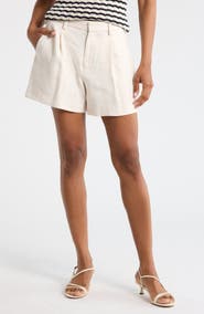 A.L.C. Charles Linen Blend Shorts