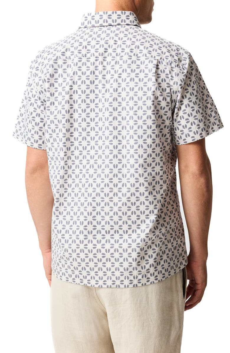 Rodd & Gunn Crown Hill Short Sleeve Button-Up Shirt, Alternate, color, Royal