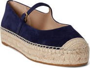 Lauren Ralph Lauren Luize Mary Jane Platform Espadrille