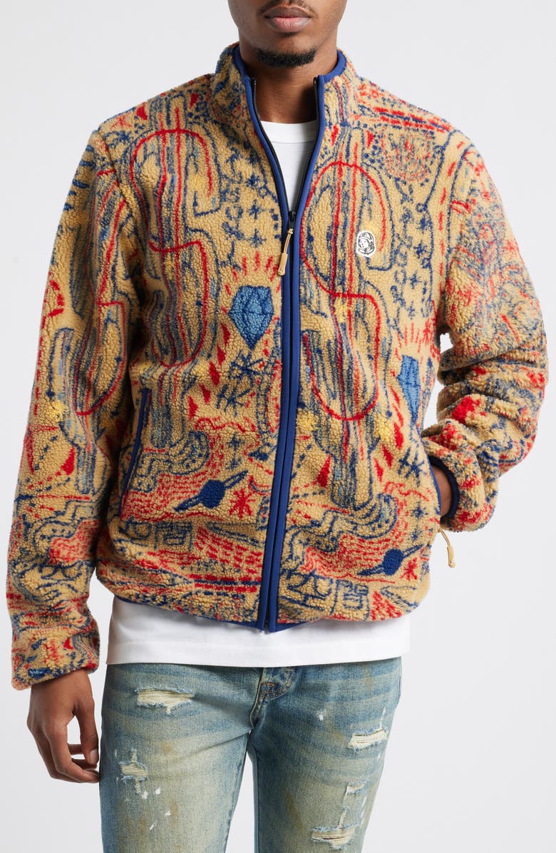 Billionaire Boys Club Campfire Fleece Jacket, Alternate, color,