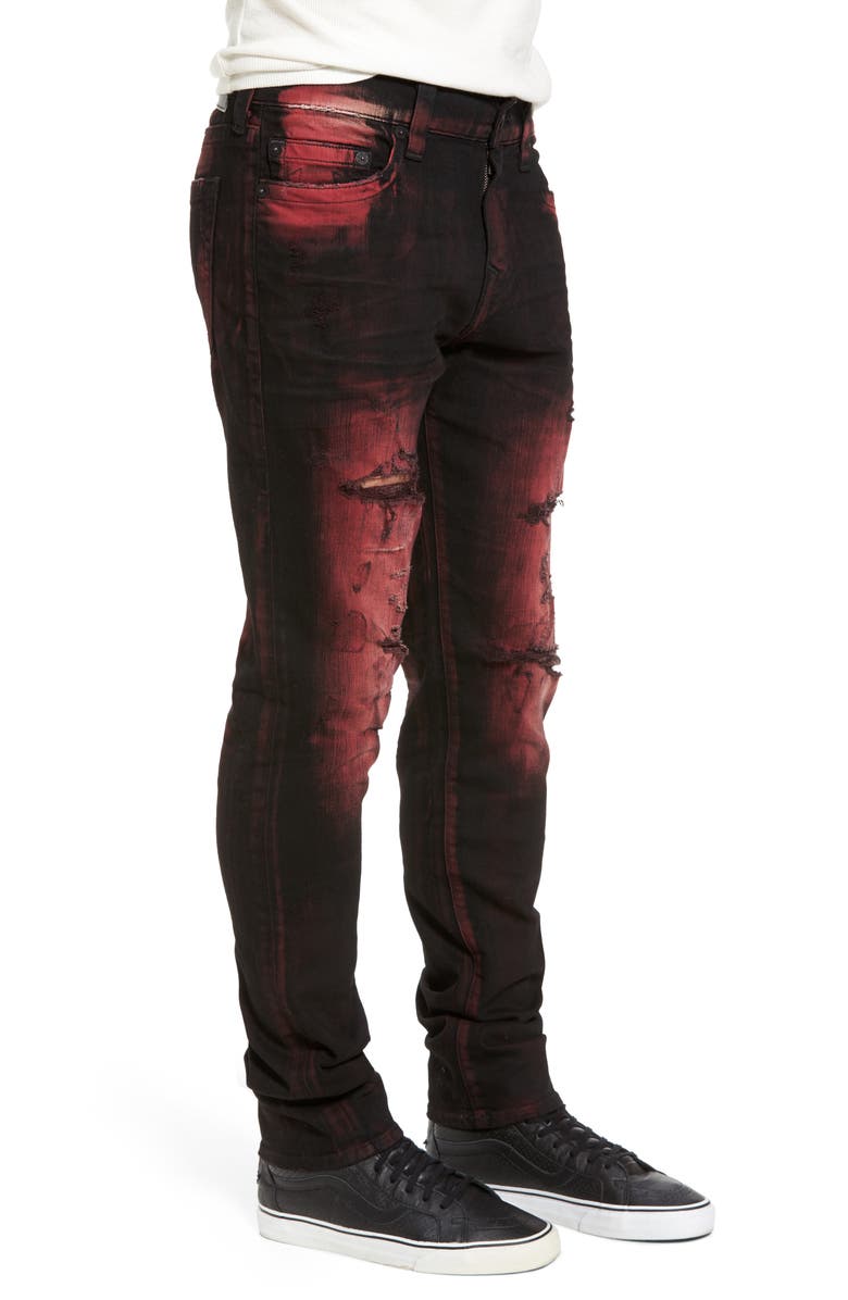 True Religion Brand Jeans Rocco Skinny Fit Jeans, Alternate, color, 