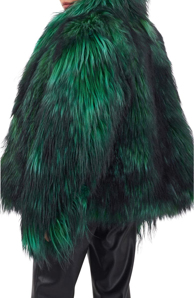 GORSKI Collared Goat Jacket, Alternate, color, Green