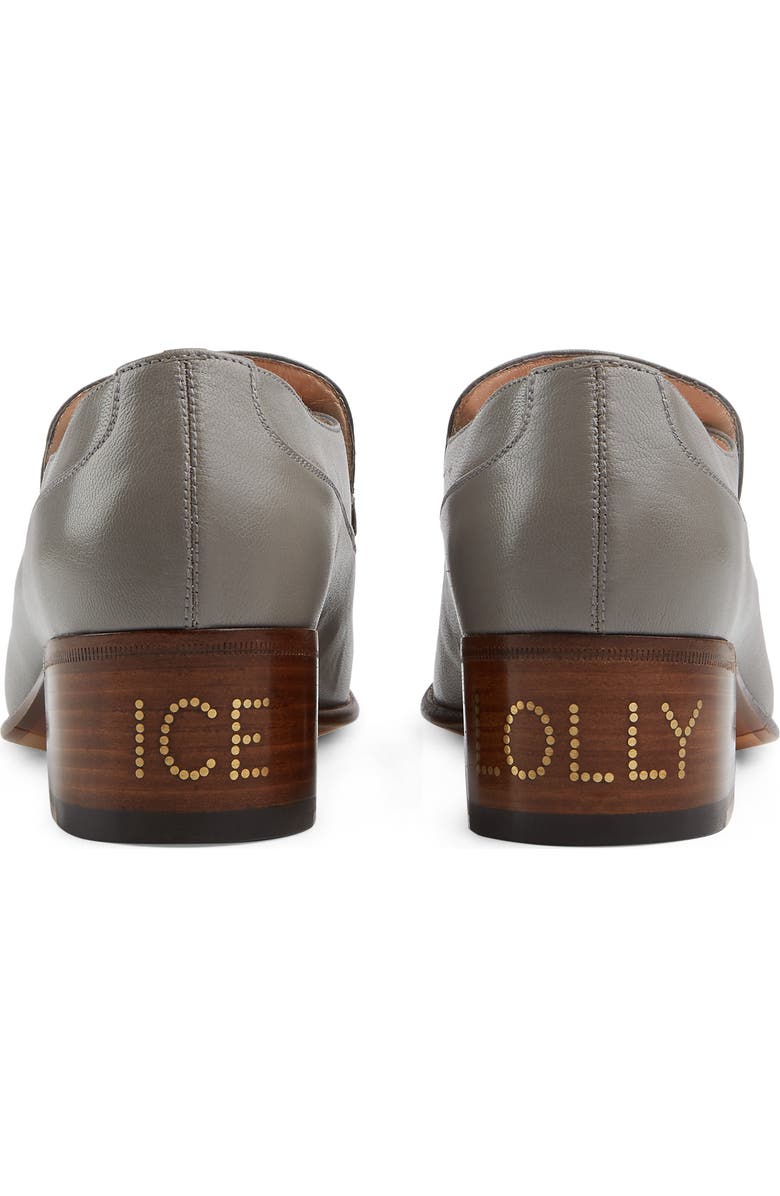 Gucci Ebal Chain Loafer Pump, Alternate, color,