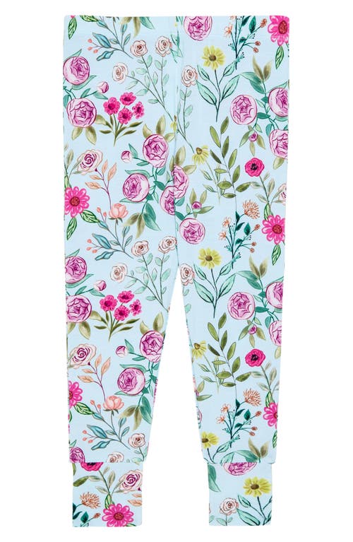 Posh Peanut Kids' Tasha Fitted Two-piece Pajamas In Blue