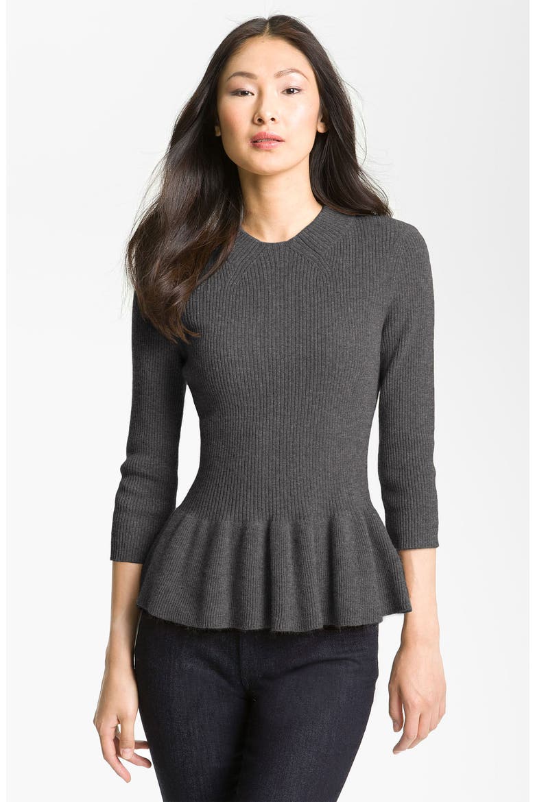 'Madeline' Sweater, Main, color, CHARCOAL MELANGE