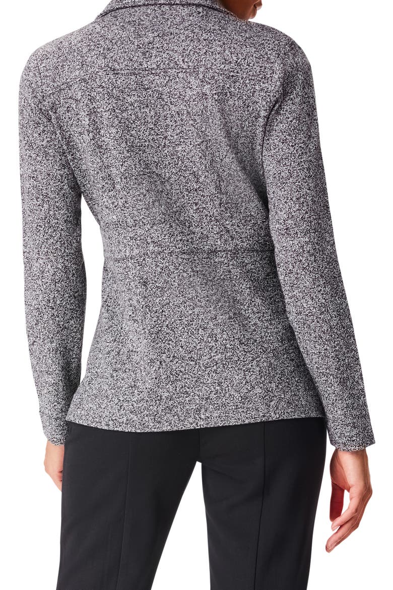 Editor Knit Blazer, Alternate, color, BLACK MIX