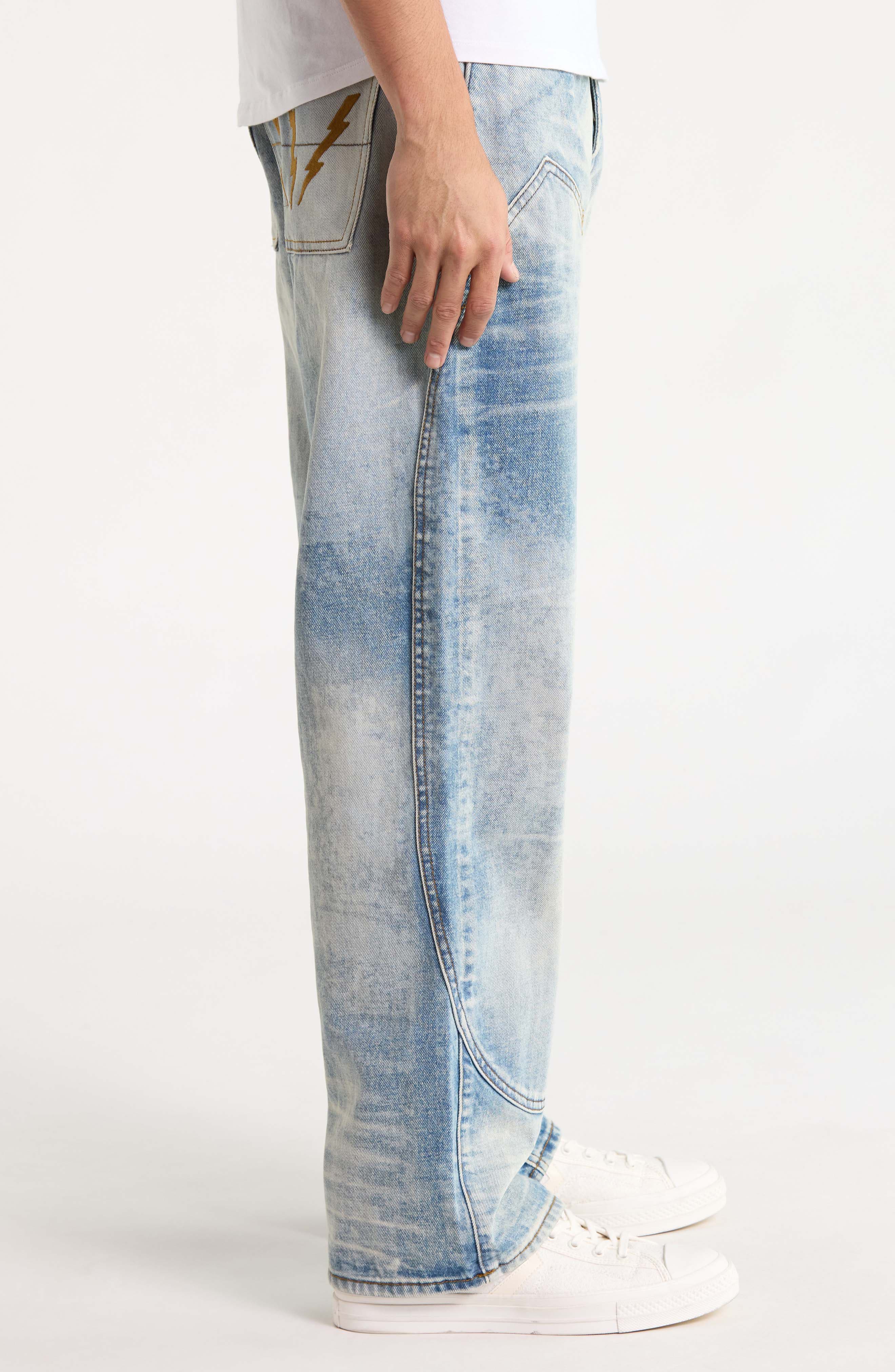 selected BLEACHED INDIGO