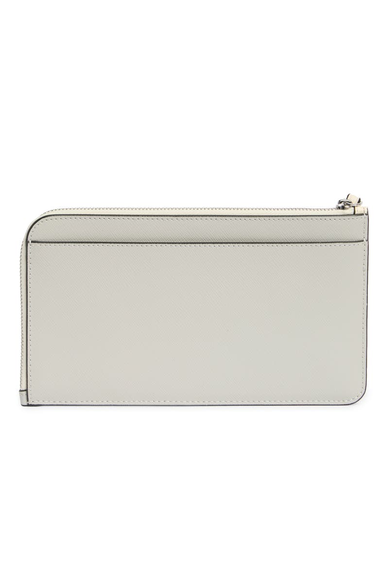Kate Spade New York lucy colorblock medium l zip wristlet, Alternate, color, Platinum Grey Multi