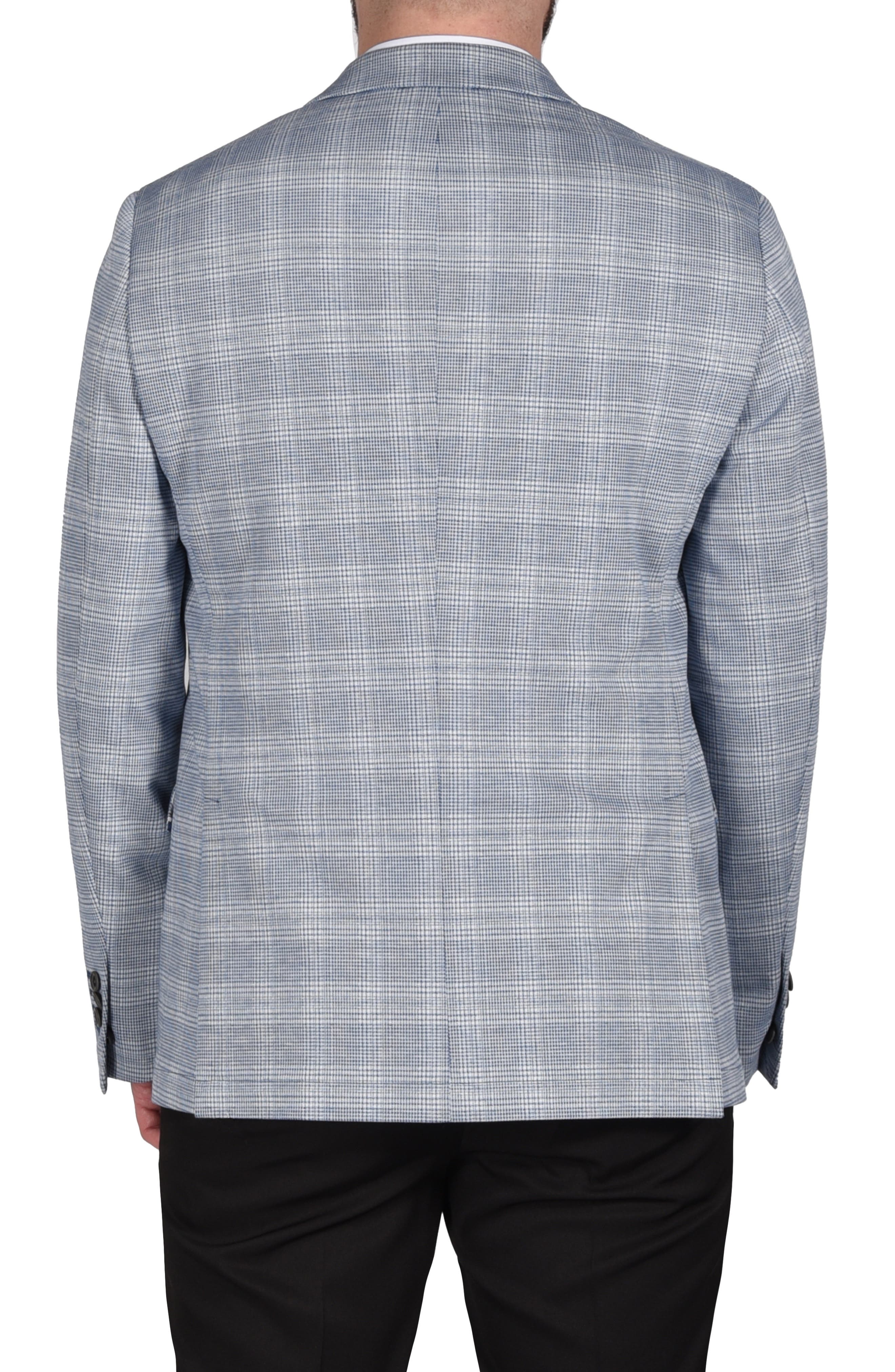Plaid Knit Sport Coat - image 2