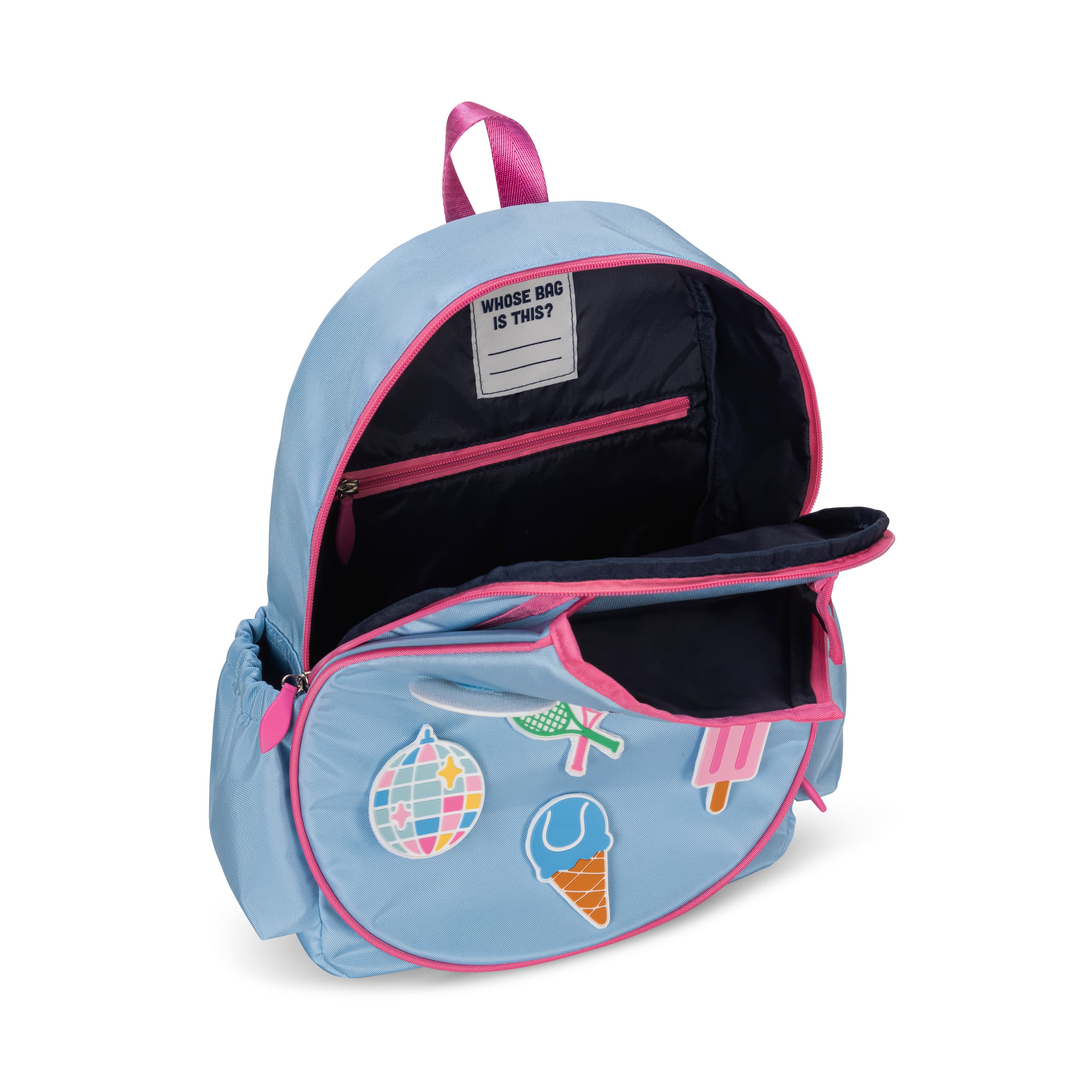 Ame & Lulu Little Patches Tennis backpack, Alternate, color, Disco & Friends