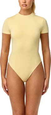 Naked Wardrobe Smooth Crewneck Bodysuit