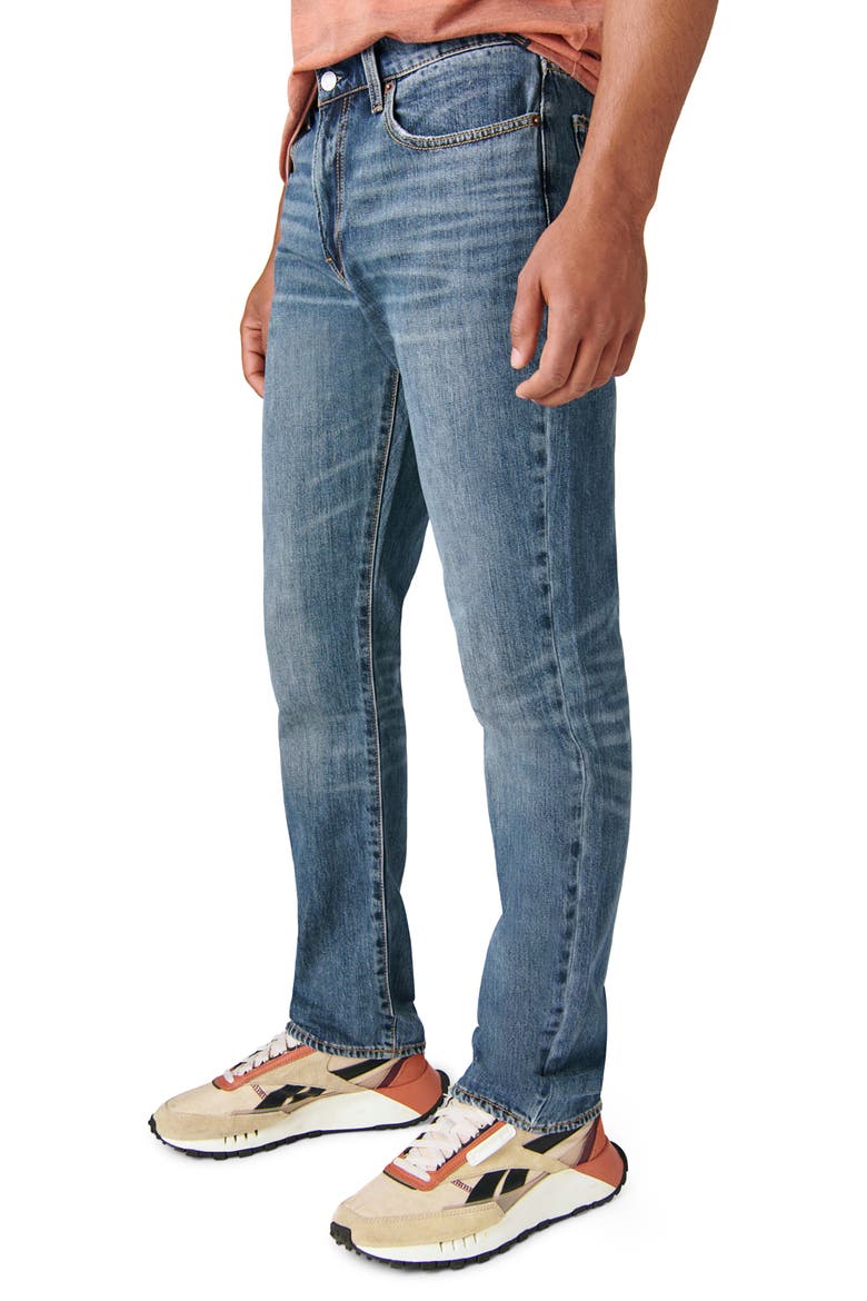 Slim Straight Jeans, Alternate, color, HENDERSON