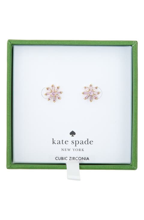 mini flower stud earrings