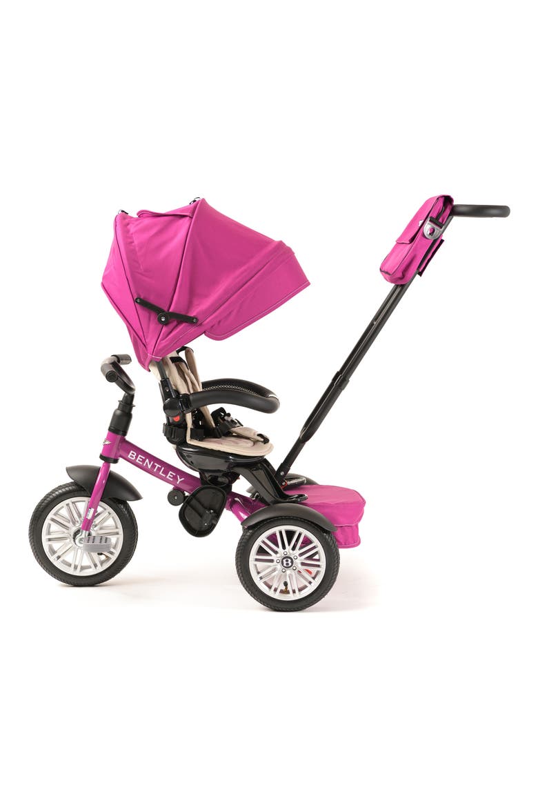 Bentley 6-in-1 Stroller/Trike, Alternate, color, FUCHSIA PINK