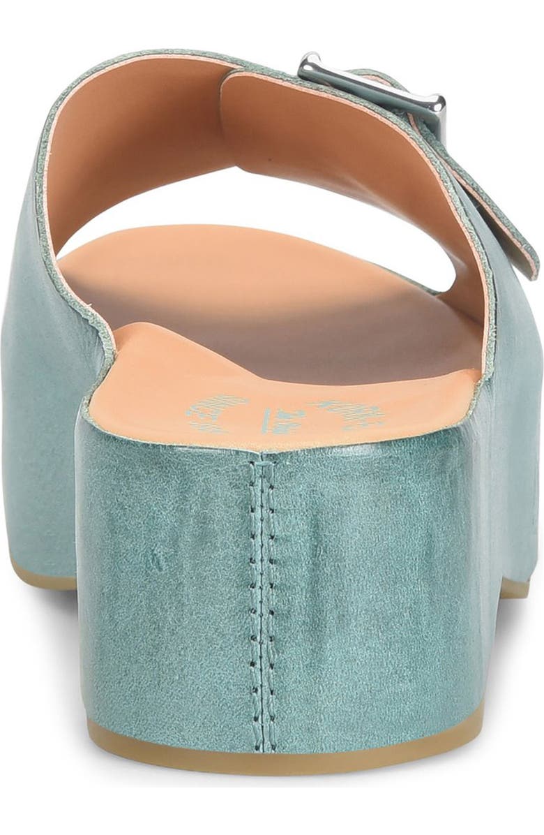 Kork-Ease<sup>®</sup> York Platform Slide Sandal, Alternate, color, Teal Leather