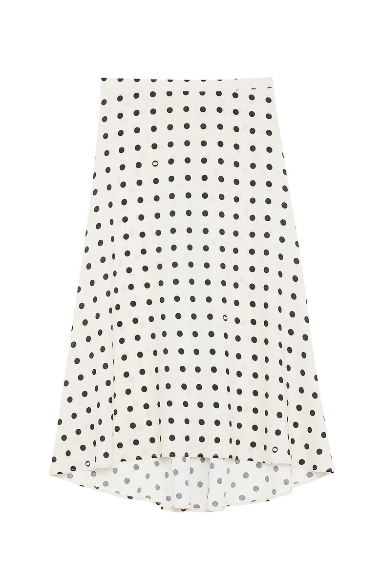 ottod'Ame Viscose Long Skirt, Alternate, color, White