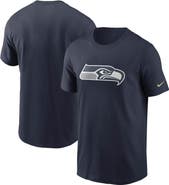 Nike Men's Nike College Navy Seattle Seahawks Primary Logo T-Shirt