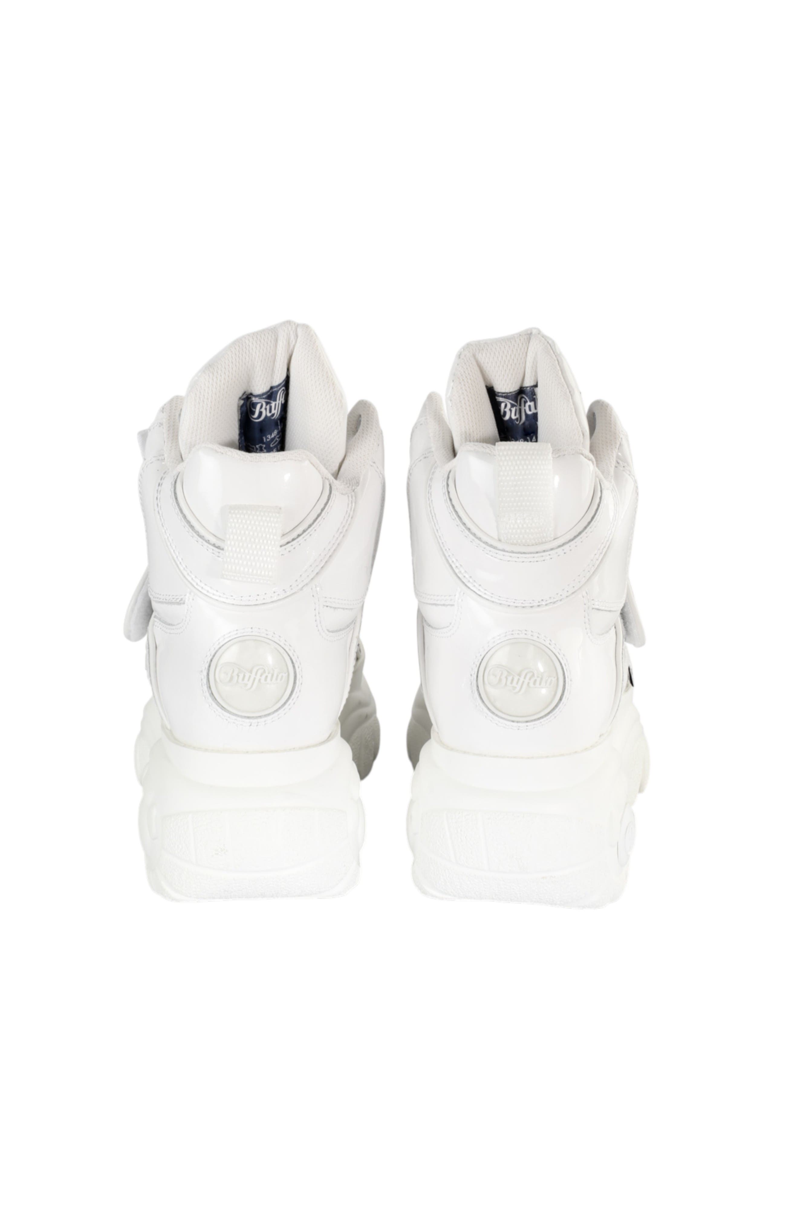 Classic High Leather Sneaker, Alternate, color, WHITE